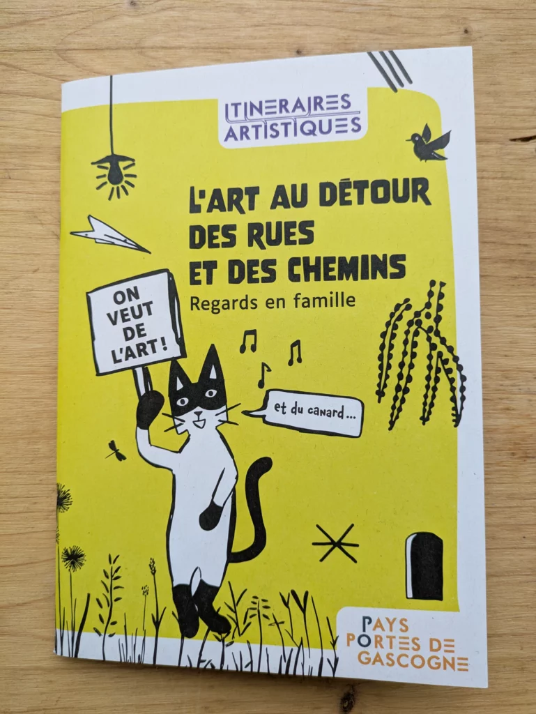 Livret-itineraires-artistiques-pays-portes-de-gascogne-couverture